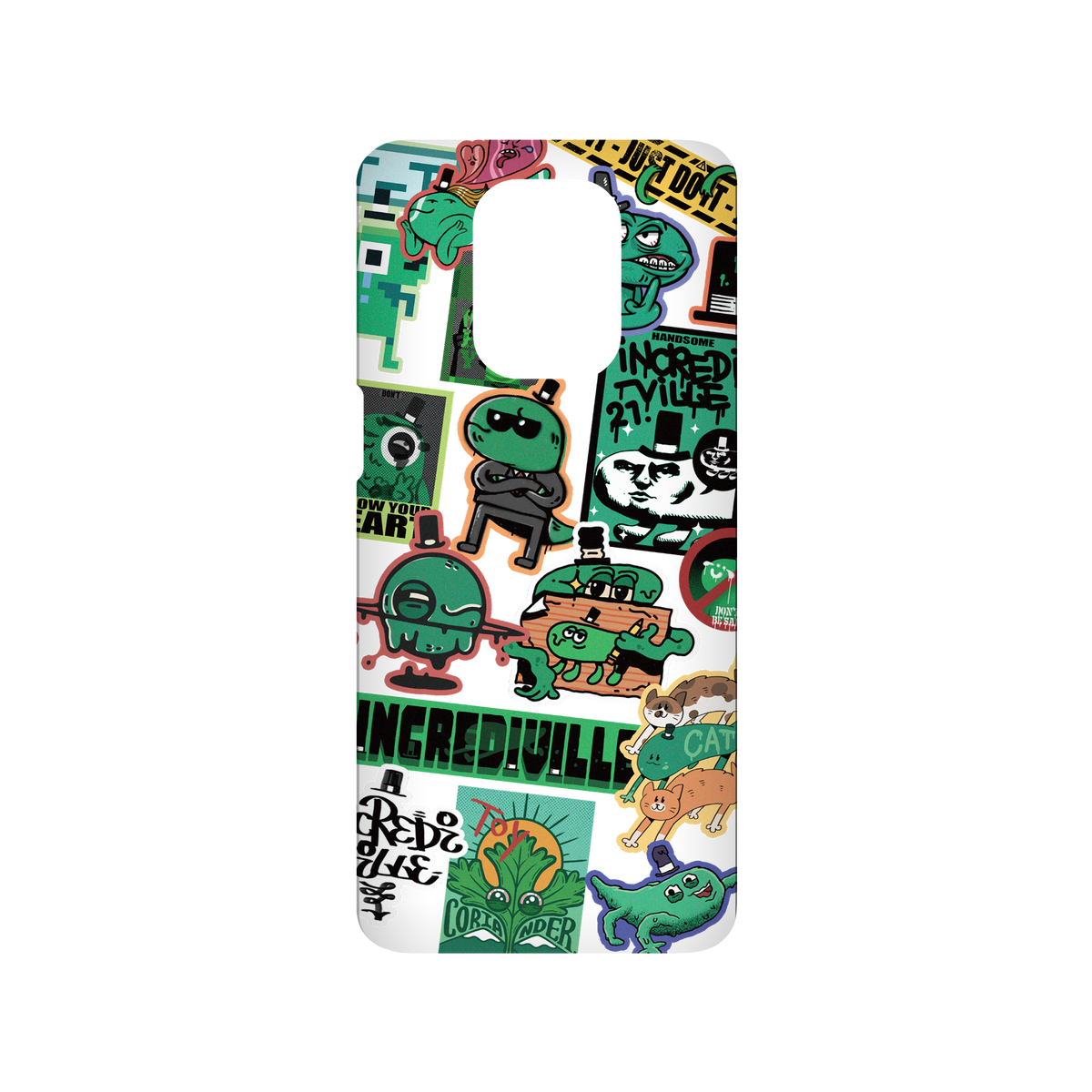 RhinoShield X Incrediville SolidSuit Redmi Note 9 Pro (4G) Case - Odd Sticker Album Volume 2