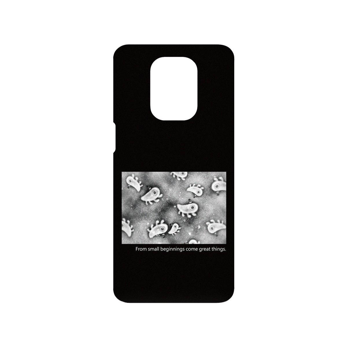 RHINOSHIELD X Incrediville  SolidSuit Redmi Note 9S Case - Microscopic Observation - Black