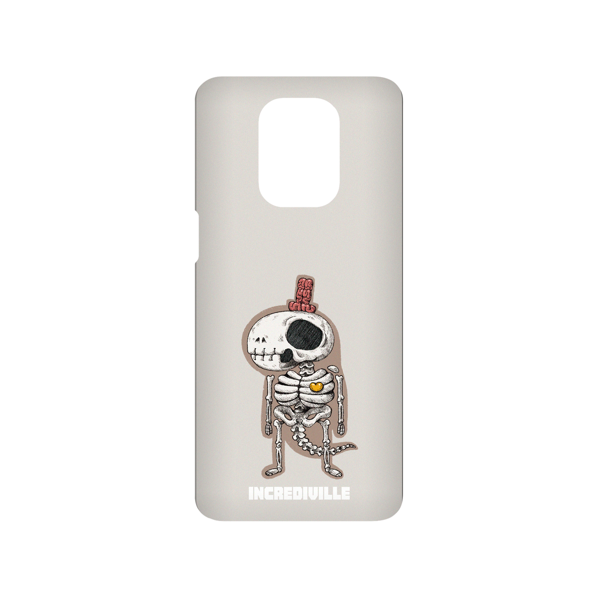 RHINOSHIELD X Incrediville  SolidSuit Redmi Note 9 Pro (4G) Case - Lizard Cross Section