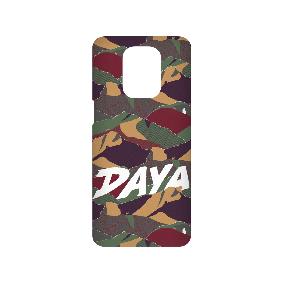 RhinoShield X WasangShow SolidSuit Redmi Note 9 Pro (4G) Case - DAYA Mountains