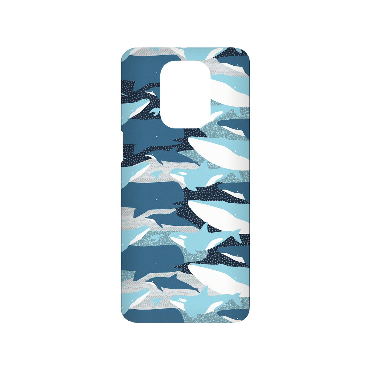 RhinoShield X WasangShow SolidSuit Redmi Note 9 Pro (4G) Case - Whale Camouflage