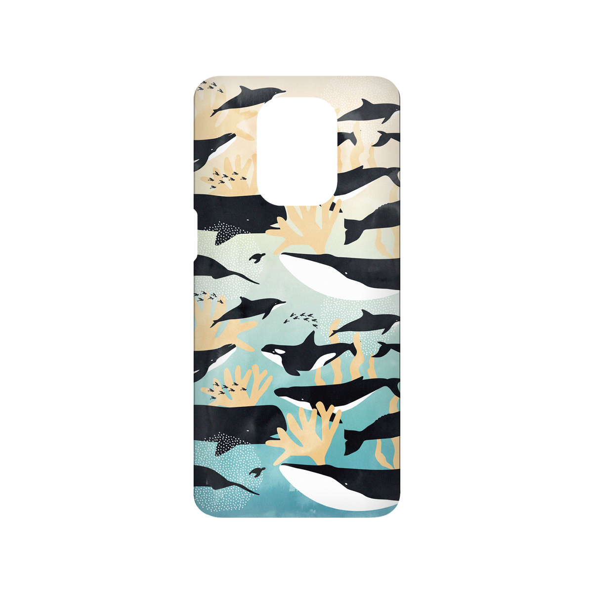 RHINOSHIELD X WasangShow SolidSuit Redmi Note 9 Pro (4G) Case - Call of the Ocean