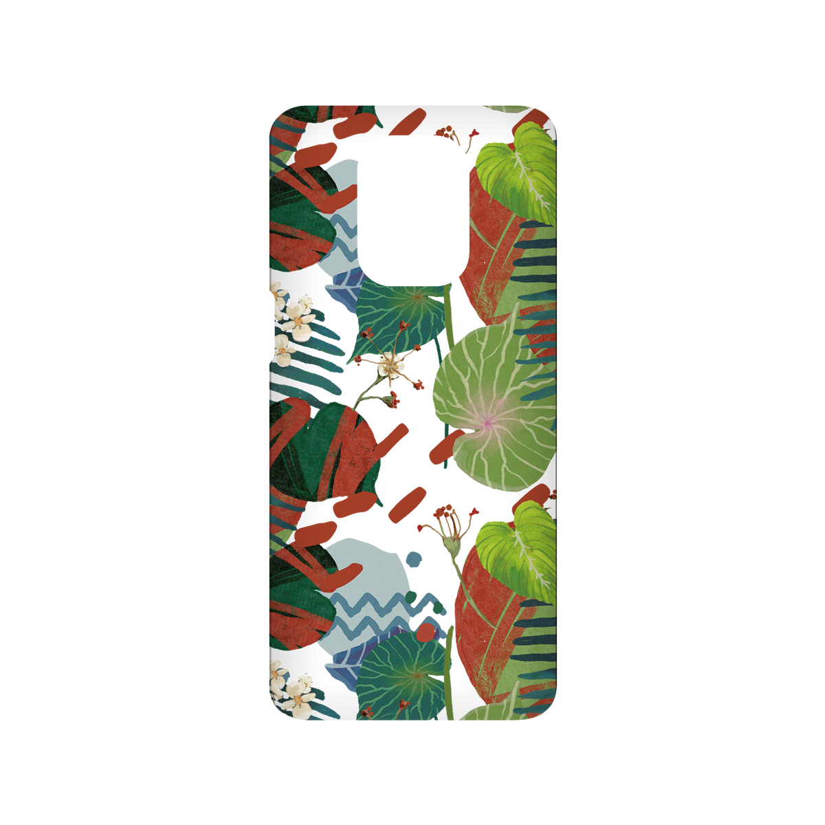 RHINOSHIELD X WasangShow SolidSuit Redmi Note 9 Pro (4G) Case - Tropical Leaves