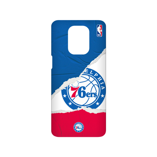 RhinoShield X NBA SolidSuit Redmi Note 9S Case - Philadelphia 76ers - Sweat and Tears