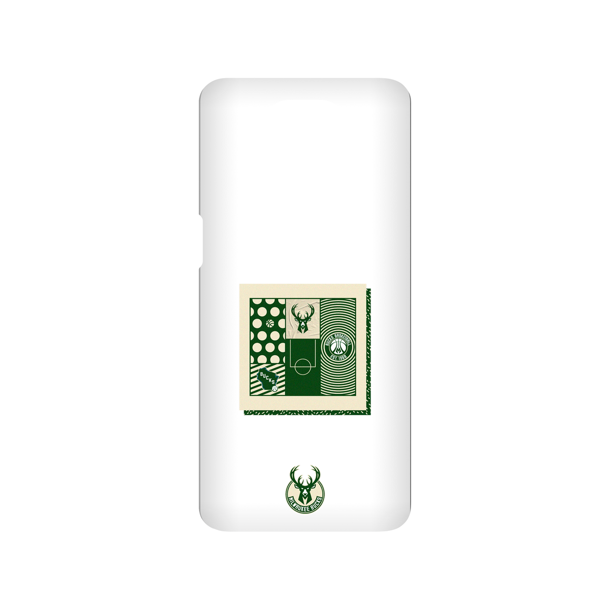 RhinoShield X NBA SolidSuit Redmi Note 9S Case - Milwaukee Bucks - Home Court