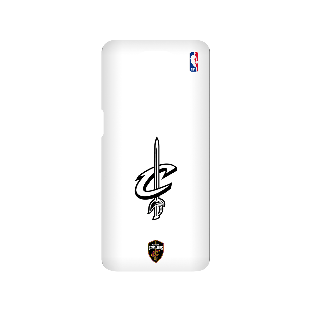 RhinoShield X NBA SolidSuit Redmi Note 9 Pro (4G) Case - Cleveland Cavaliers B&W