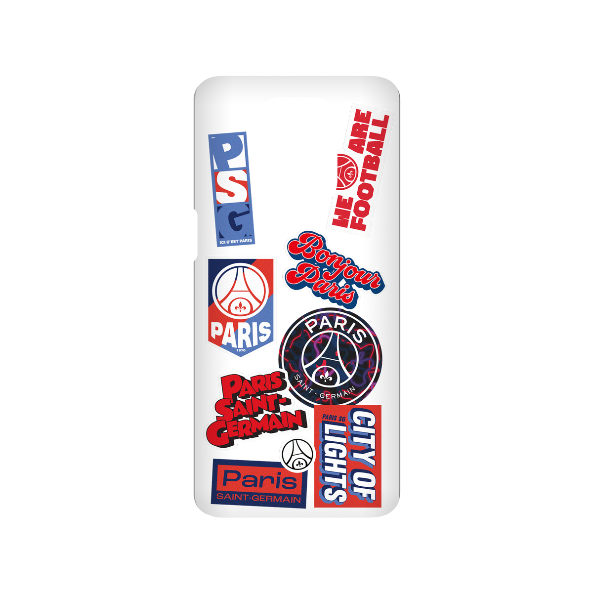 RhinoShield X PSG SolidSuit Redmi Note 9 Pro (4G) Case - Paris Saint-Germain - Stickers