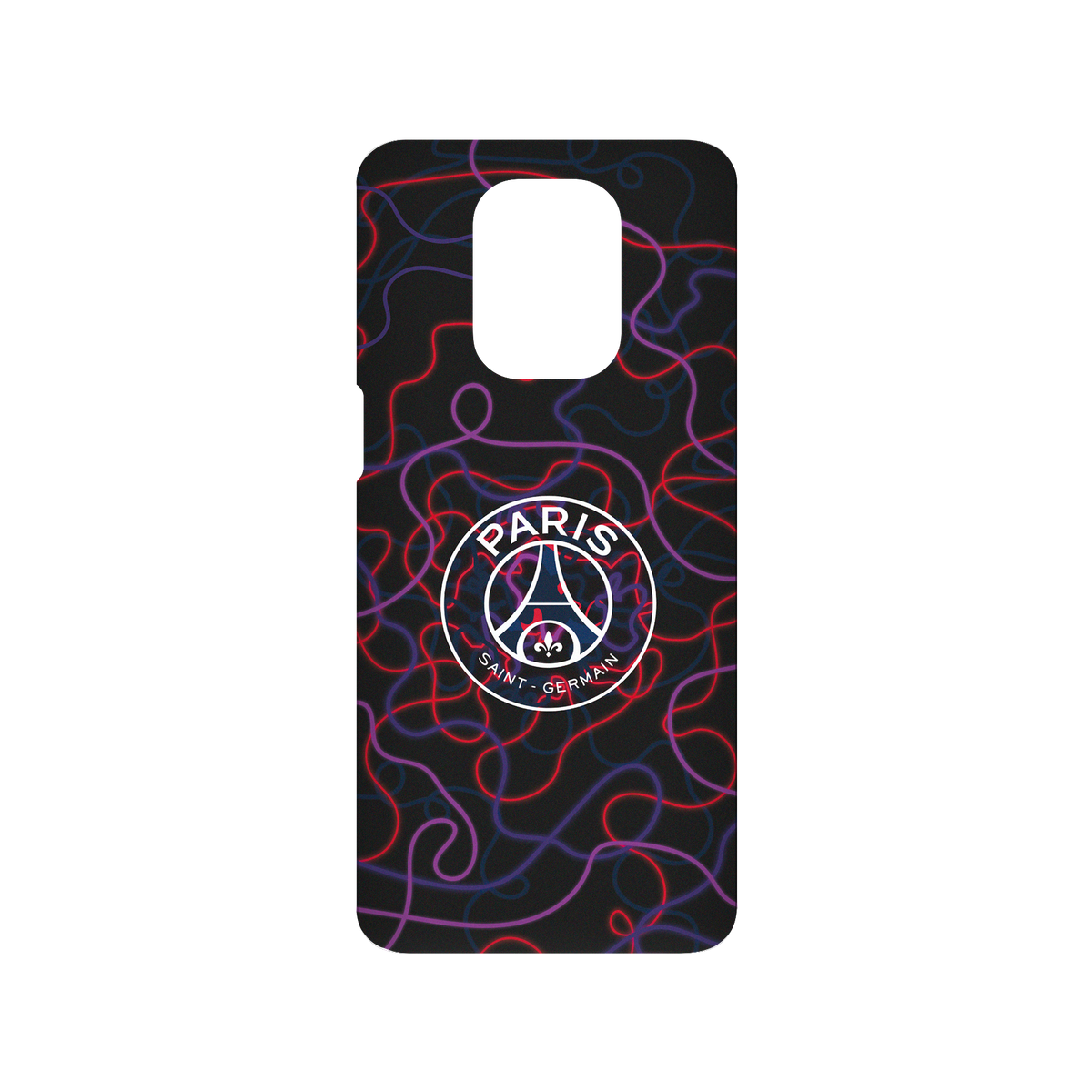 RHINOSHIELD X PSG SolidSuit Redmi Note 9S Case - Paris Saint-Germain Neon Logo