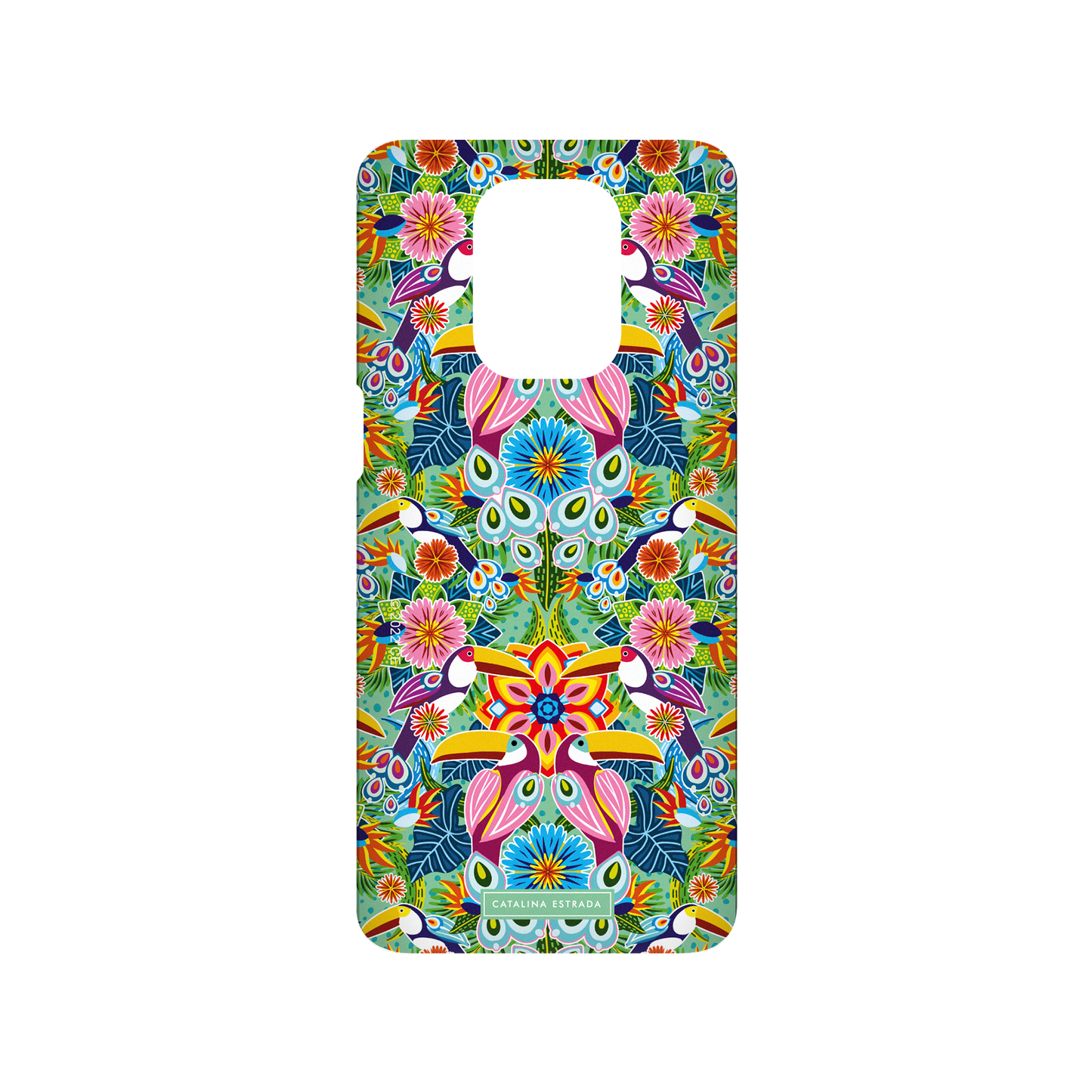 RhinoShield X Catalina Estrada SolidSuit Redmi Note 9S Case - Toucan Jungle