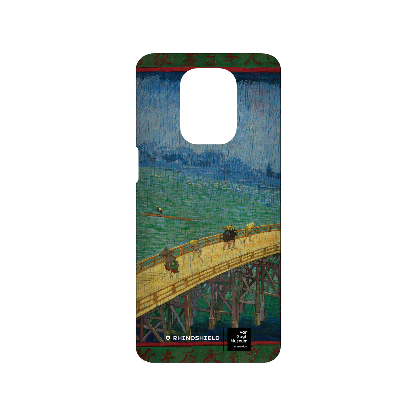 RhinoShield X Van Gogh Museum SolidSuit Redmi Note 9S Case - Bridge in the Rain (after Hiroshige)