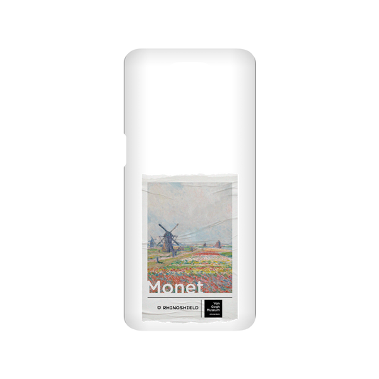 RHINOSHIELD X Van Gogh Museum  SolidSuit Redmi Note 9 Pro (4G) Case - Tulip Fields and Windmills - Claude Monet