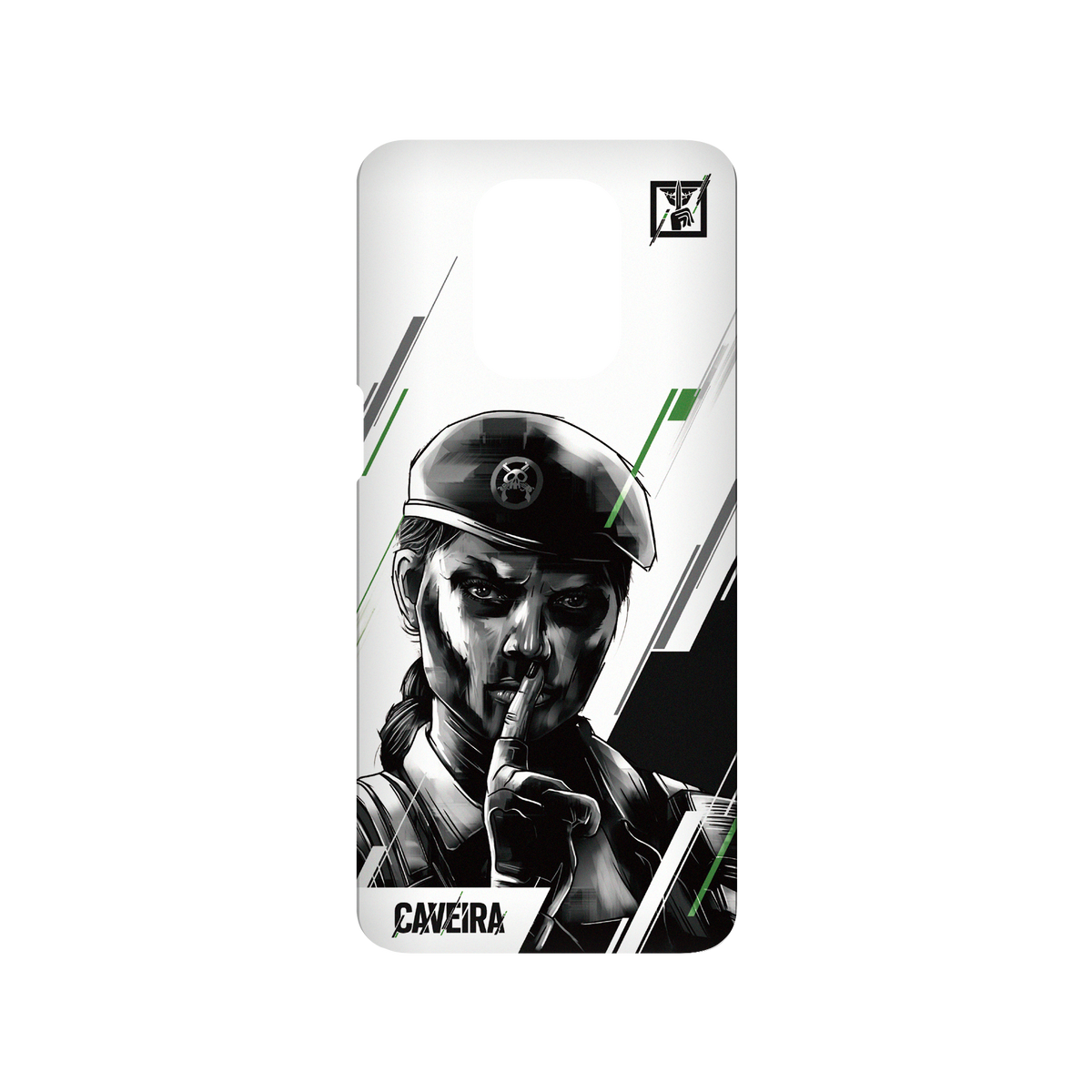 RhinoShield X 6: Siege SolidSuit Redmi Note 9S Case - Caveira - Sketch
