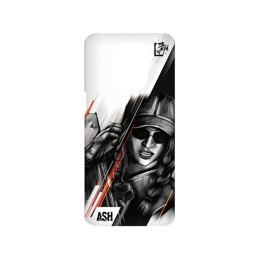 RhinoShield X 6: Siege SolidSuit Redmi Note 9S Case - Ash - Sketch