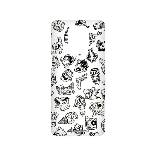 RhinoShield X Lei Melendres SolidSuit Redmi Note 9S Case - Monster Head Collection Heads 06