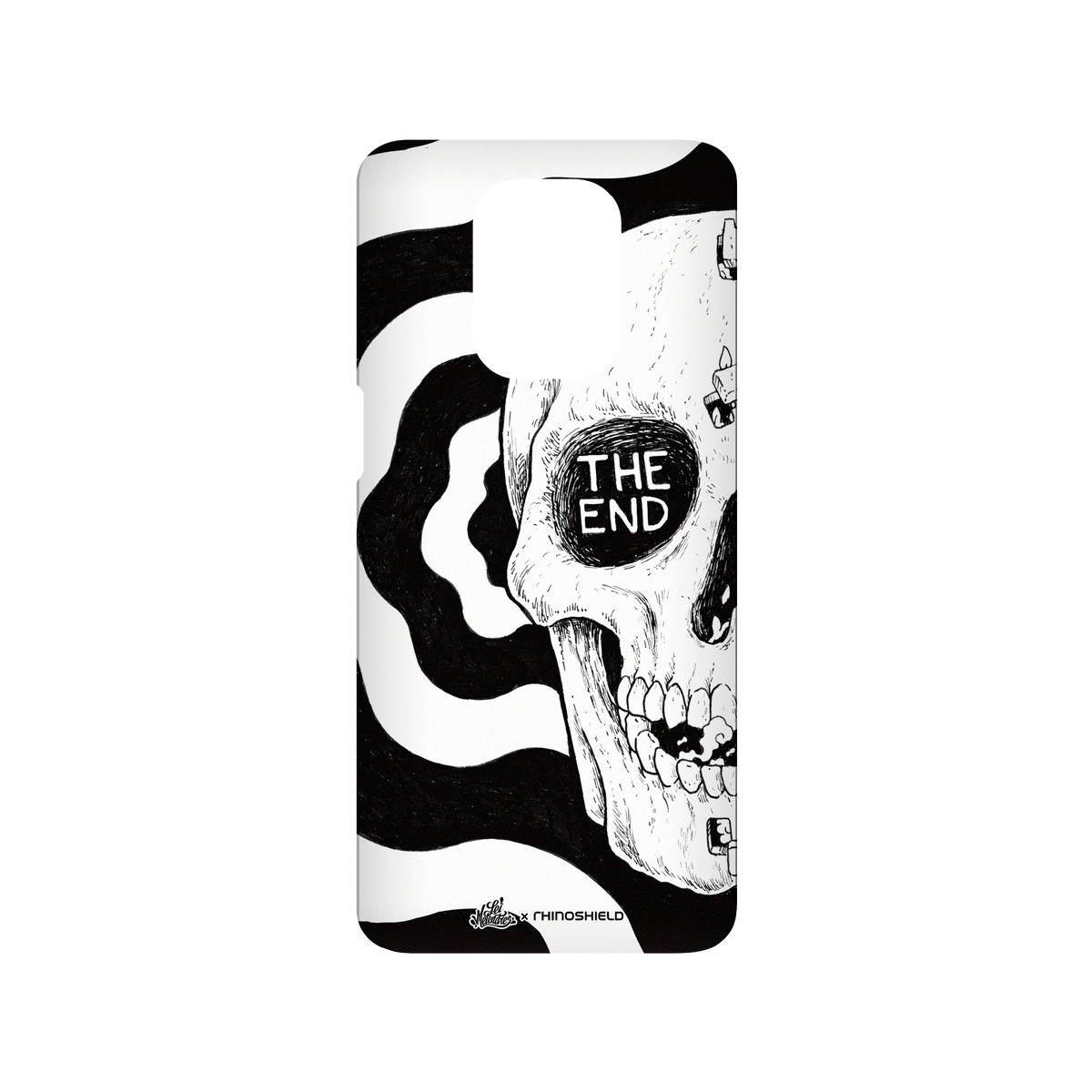 RhinoShield X Lei Melendres SolidSuit Redmi Note 9S Case - The Skull Left