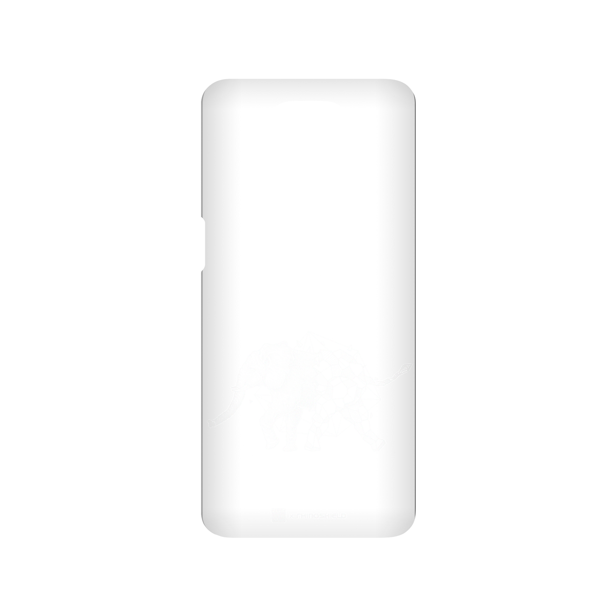 RhinoShield X Kerby Rosanes SolidSuit Redmi Note 9 Pro (4G) Case - Geo Elephant - White