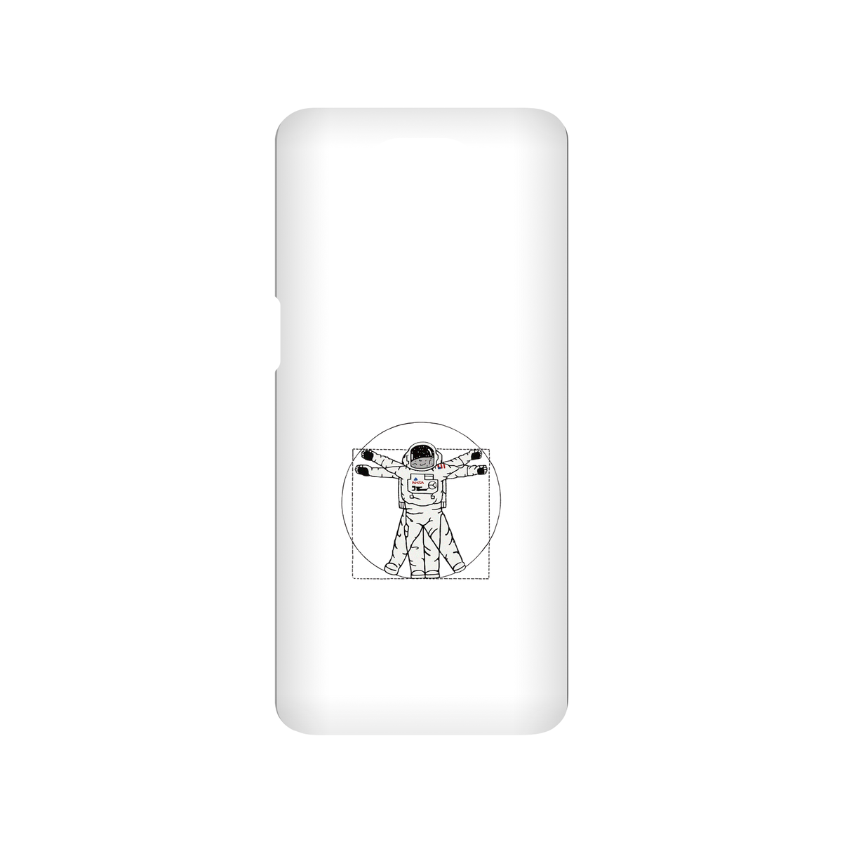 RhinoShield X Cosmos SolidSuit Redmi Note 9 Pro (4G) Case - Vitruvian Spaceman