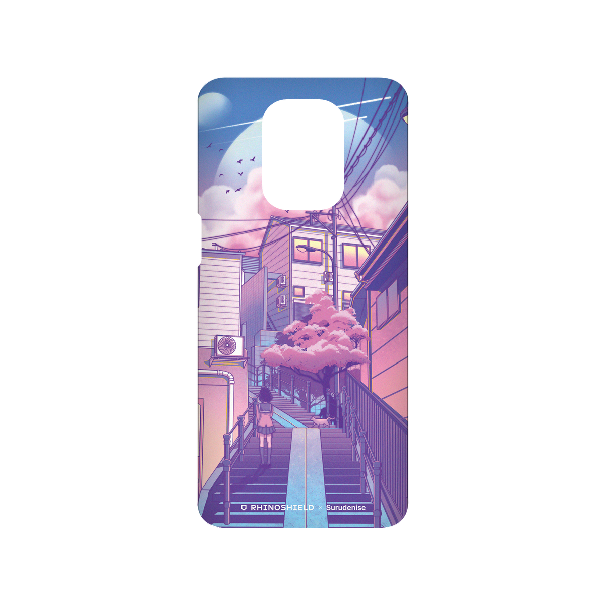 RhinoShield X Surudenise SolidSuit Redmi Note 9 Pro (4G) Case - Pastel Tokyo