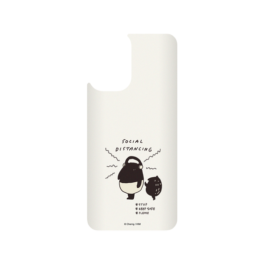 RHINOSHIELD X LAIMO SolidSuit Redmi Note 10 (4G) Case - SOCIAL DISTANCING