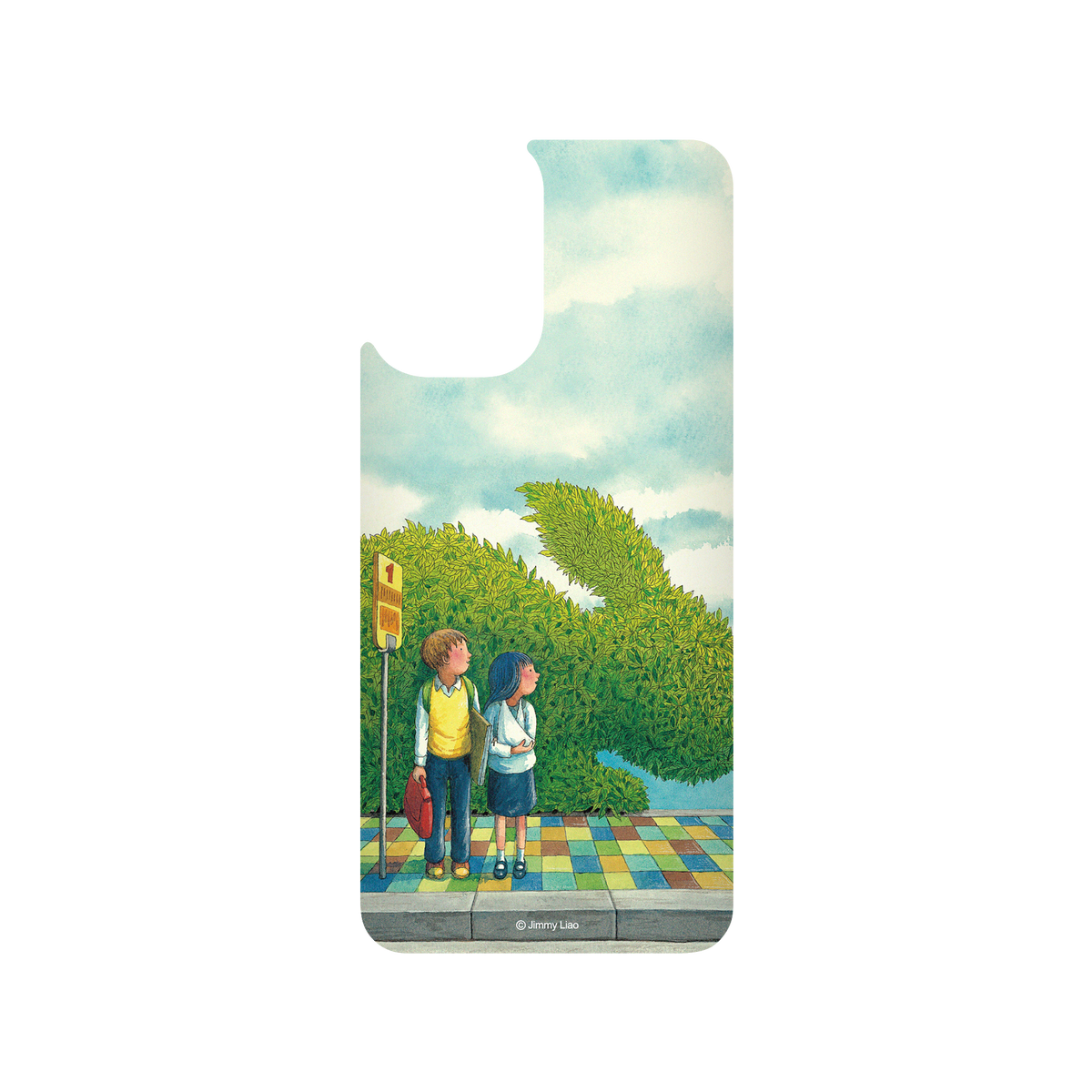 RHINOSHIELD X Jimmy SolidSuit Redmi Note 10S Case - Year of the Rabbit Series - Waiting for the Bus