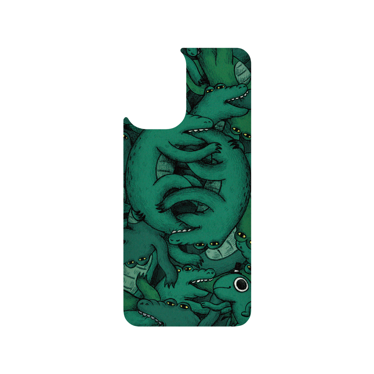 RhinoShield X Incrediville SolidSuit Redmi Note 10 (4G) Case - Crocodille Ying Yang