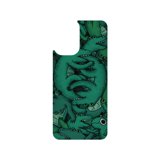 RhinoShield X Incrediville SolidSuit Redmi Note 10 (4G) Case - Crocodille Ying Yang
