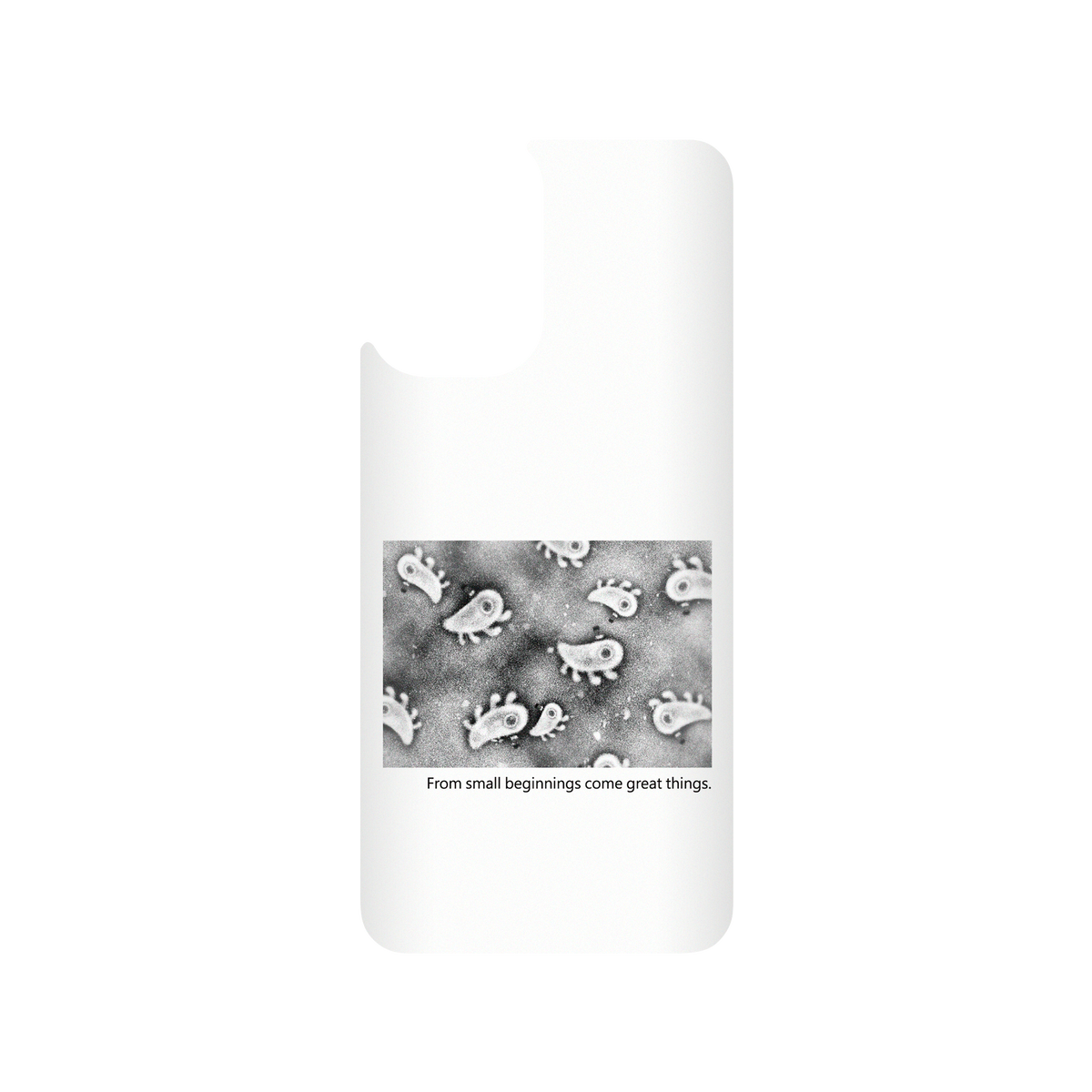 RHINOSHIELD X Incrediville  SolidSuit Redmi Note 10 (4G) Case - Microscopic Observation - White