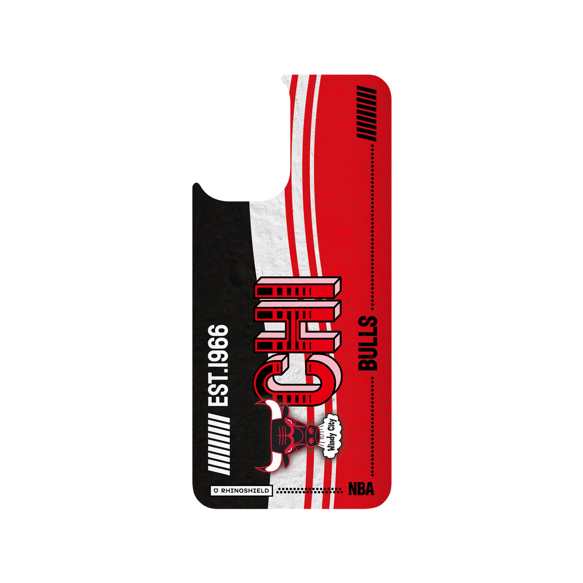 紅米 Note 10 (4G) 犀牛盾SolidSuit聯名設計款防摔背蓋手機殼 NBA - 復古球員卡-芝加哥公牛 Chicago Bulls - Vintage Card