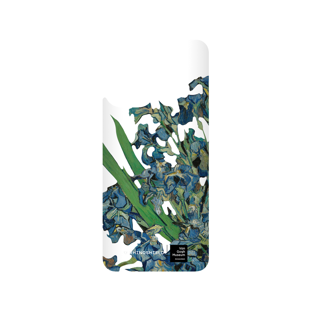 RhinoShield X Van Gogh Museum SolidSuit Redmi Note 10S Case - Irises - Transparent