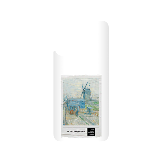 RHINOSHIELD X Van Gogh Museum  SolidSuit Redmi Note 10S Case - Montmartre: Windmills and Allotments - Ticket