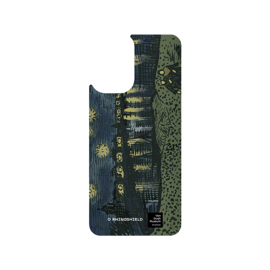 RHINOSHIELD X Van Gogh Museum  SolidSuit Redmi Note 10 (4G) Case - Sketch of Starry Night Over the Rhône - Recolored by RHINOSHIELD