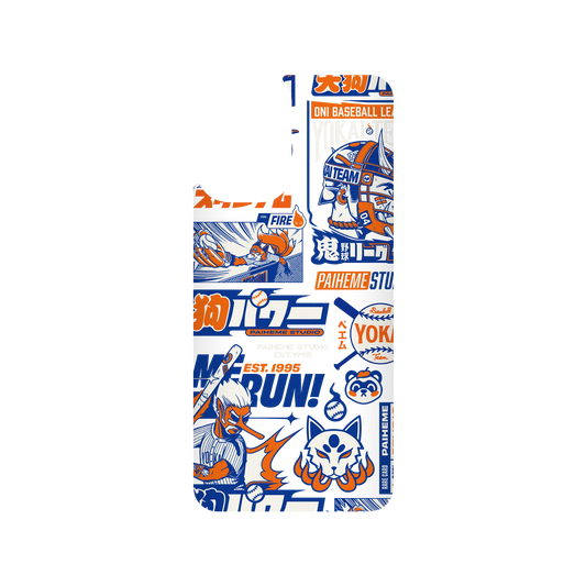 RHINOSHIELD X Paiheme Studio SolidSuit Redmi Note 10 (4G) Case - Yokai Baseball Mix