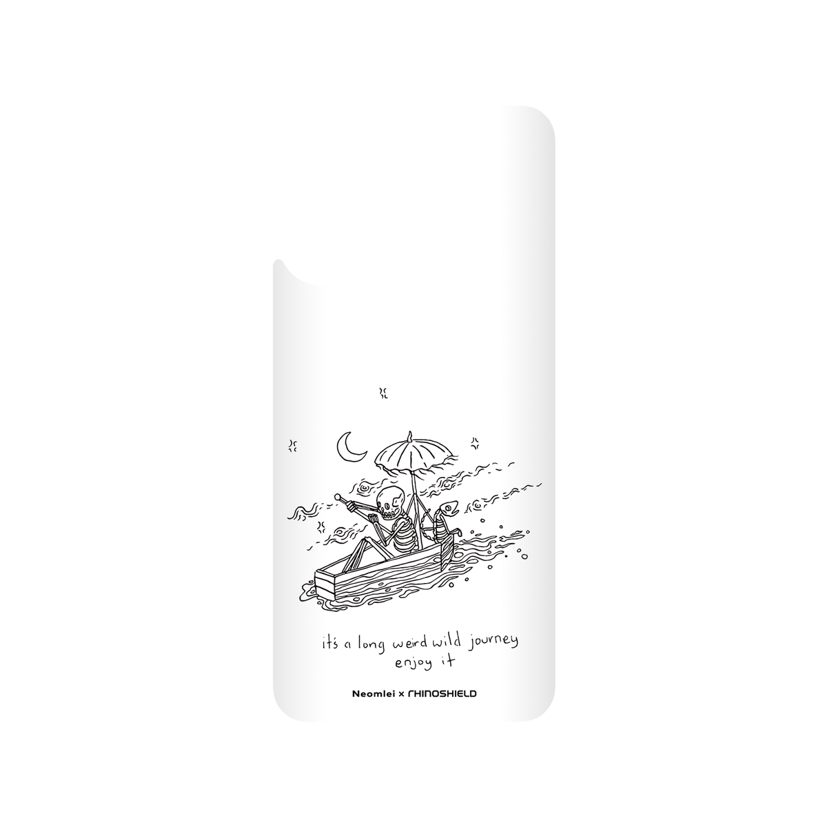 RhinoShield X Neomlei SolidSuit Redmi Note 10S Case - Its a long weird wild journey enjoy it