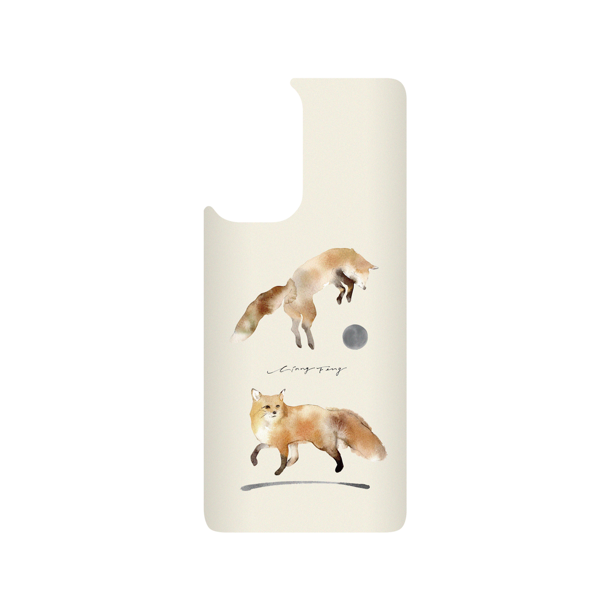 RHINOSHIELD X Liang Feng SolidSuit Redmi Note 10 Pro 4G (Global) Case - foxes