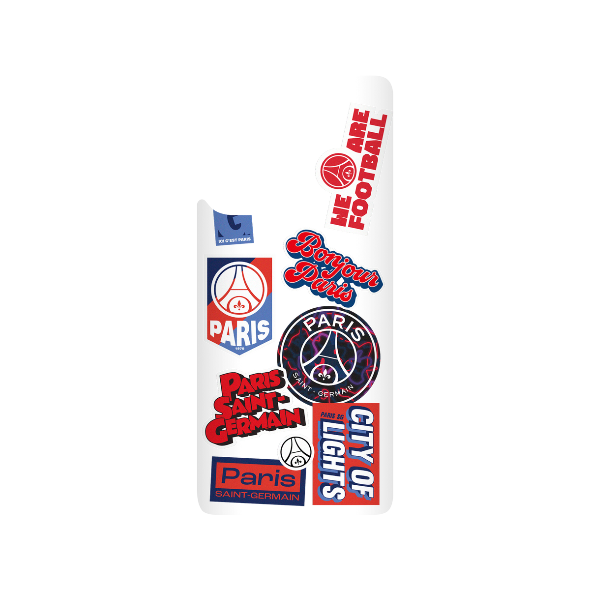 RhinoShield X PSG SolidSuit Redmi Note 10 Pro 4G (Global) Case - Paris Saint-Germain - Stickers
