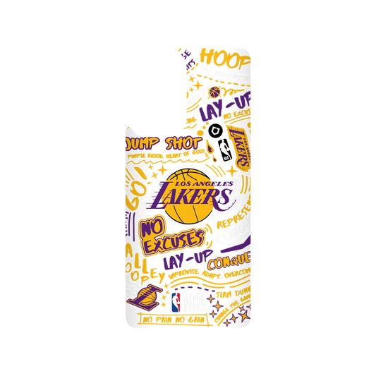 紅米 Note 10 Pro 4G (Global) 犀牛盾SolidSuit聯名設計款防摔背蓋手機殼 NBA - 塗鴉系列-洛杉磯湖人 L.A. Lakers - Graffiti