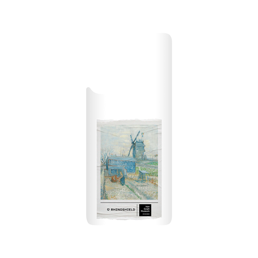 RHINOSHIELD X Van Gogh Museum  SolidSuit Redmi Note 10 Pro 4G (Global) Case - Montmartre: Windmills and Allotments - Ticket