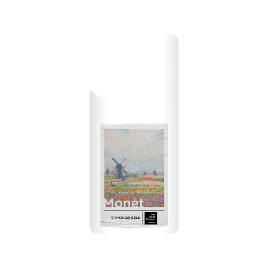 RHINOSHIELD X Van Gogh Museum  SolidSuit Redmi Note 10 Pro 4G (Global) Case - Tulip Fields and Windmills - Claude Monet