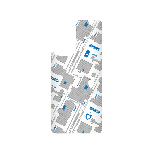 RhinoShield X 6: Siege SolidSuit Redmi Note 10 Pro 4G (Global) Case - Map - Blue
