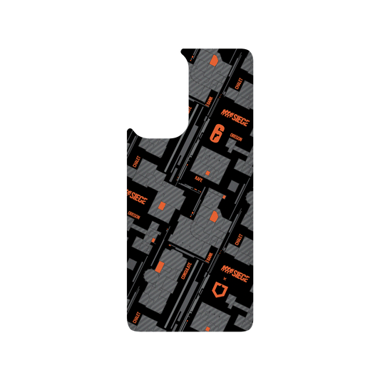 RhinoShield X 6: Siege SolidSuit Redmi Note 10 Pro 4G (Global) Case - Map - Orange