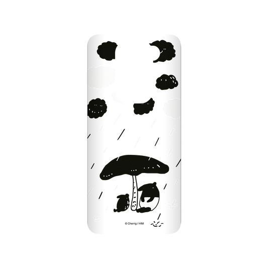 RhinoShield X LAIMO SolidSuit Redmi Note 9 (4G Global) Case - It's Raining (Transparent)