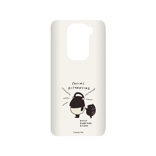 RHINOSHIELD X LAIMO SolidSuit Redmi Note 9 (4G Global) Case - SOCIAL DISTANCING