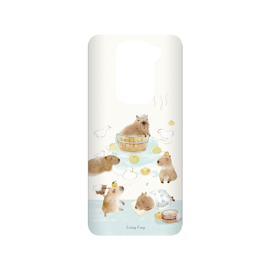 RHINOSHIELD X Liang Feng SolidSuit Redmi Note 9 (4G Global) Case - capybaras