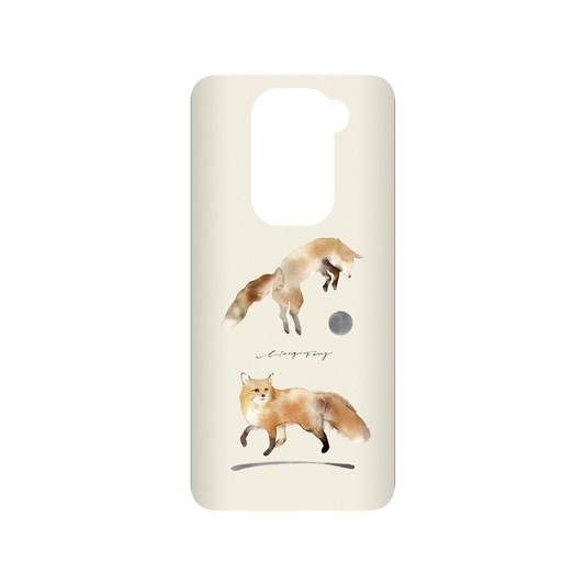 RHINOSHIELD X Liang Feng SolidSuit Redmi Note 9 (4G Global) Case - foxes