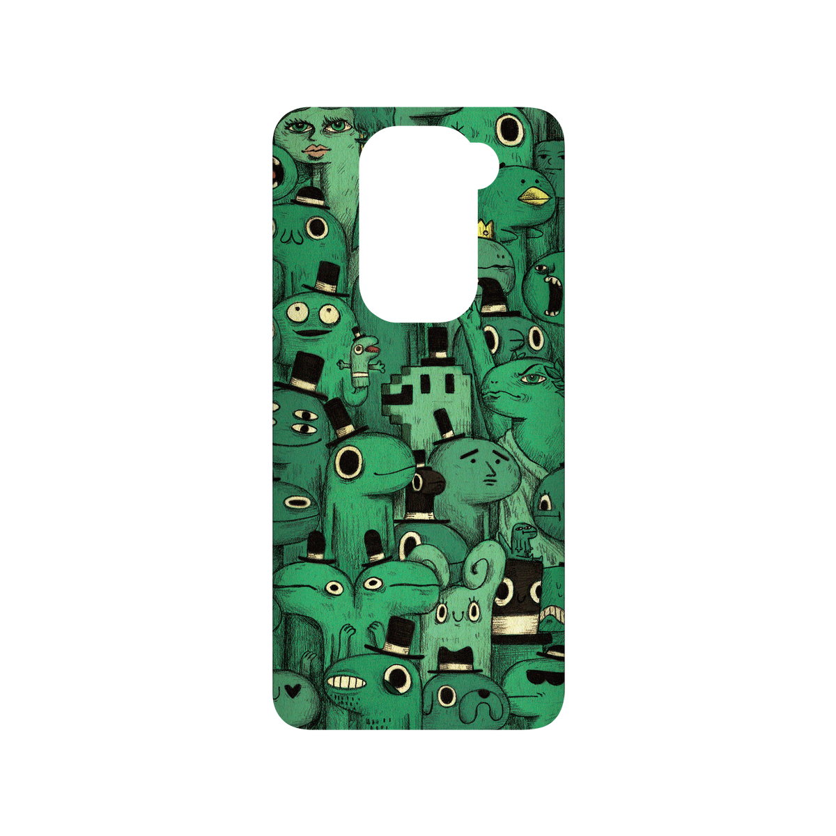 RhinoShield X Incrediville SolidSuit Redmi Note 9 (4G Global) Case - Strange Crowd