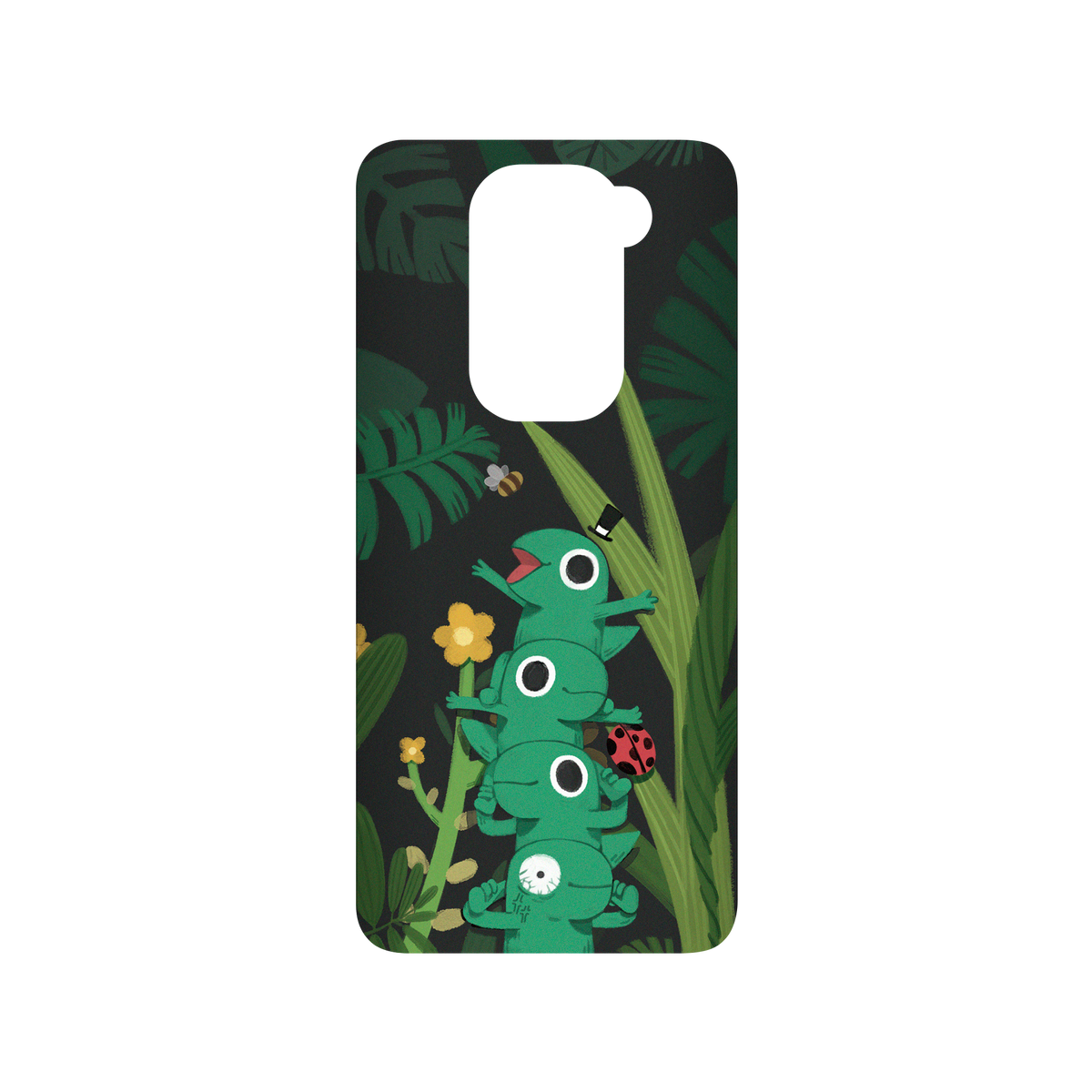 RhinoShield X Incrediville SolidSuit Redmi Note 9 (4G Global) Case - Herbivore Totem
