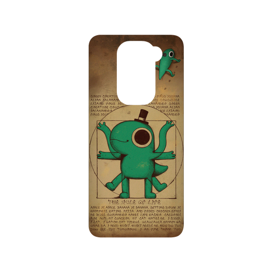 RhinoShield X Incrediville SolidSuit Redmi Note 9 (4G Global) Case - Vitruvian Lizard