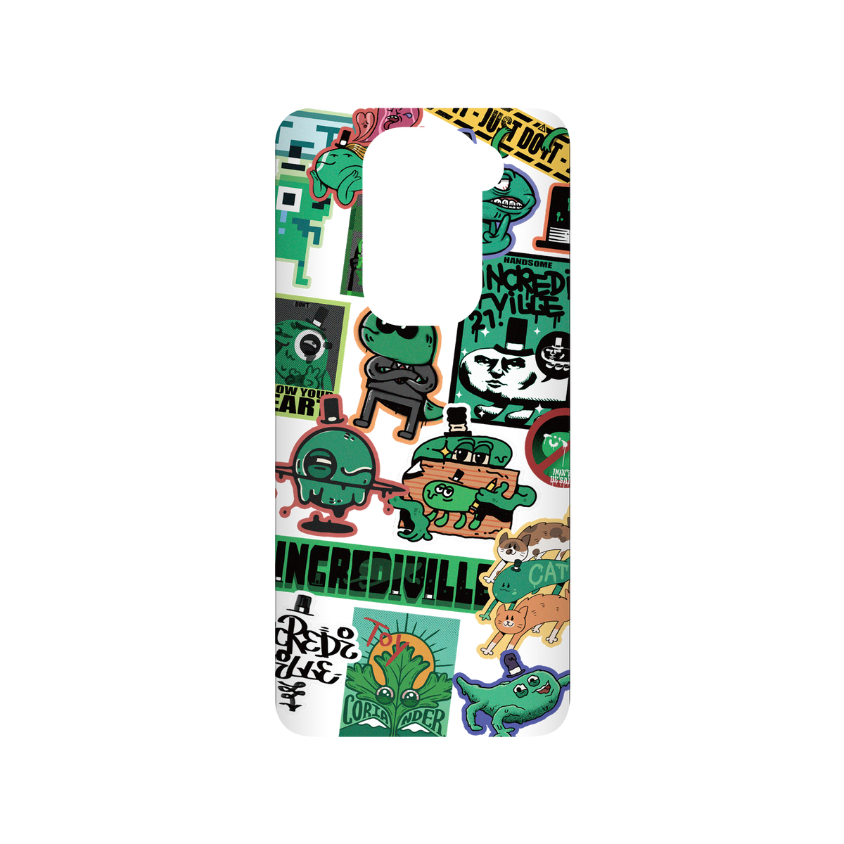 RhinoShield X Incrediville SolidSuit Redmi Note 9 (4G Global) Case - Odd Sticker Album Volume 2