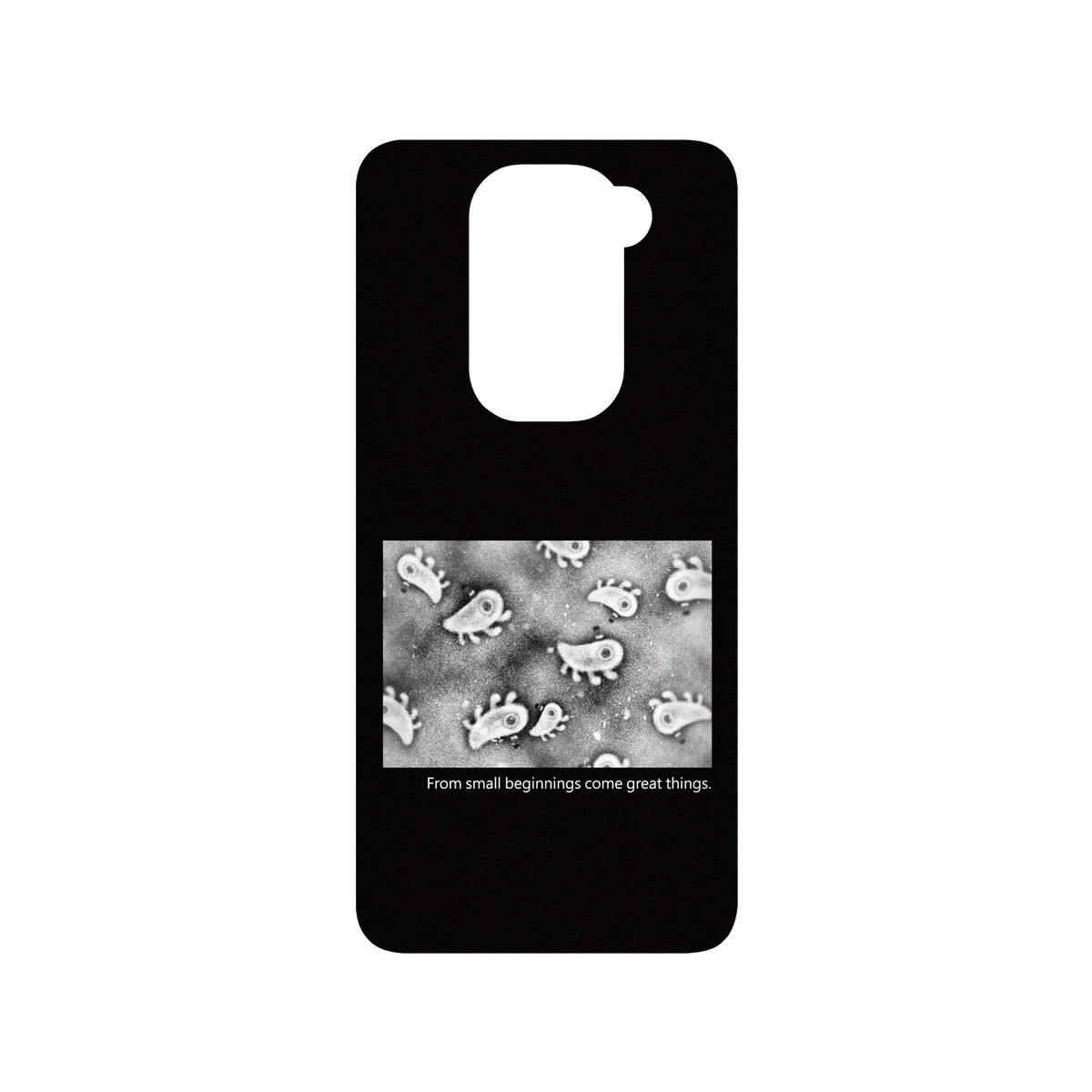 RHINOSHIELD X Incrediville  SolidSuit Redmi Note 9 (4G Global) Case - Microscopic Observation - Black