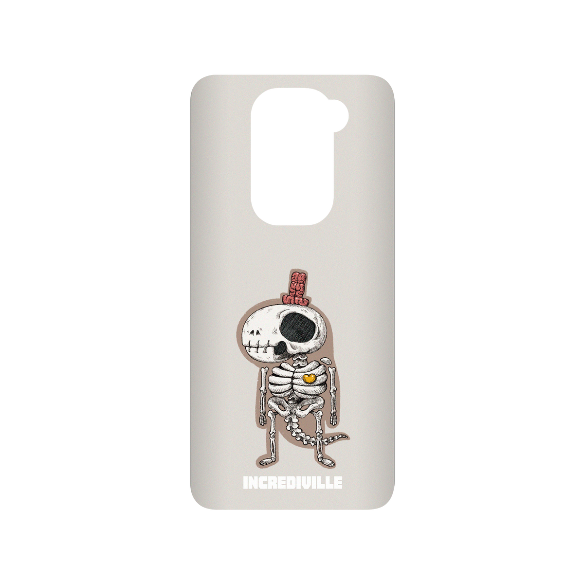 RHINOSHIELD X Incrediville  SolidSuit Redmi Note 9 (4G Global) Case - Lizard Cross Section